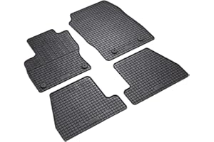 ‎AZUGA Gummi Fußmatten passend für Ford Focus III ab 2/2011-8/2018/Ford Focus Turnier III ab 6/2011-8/2018 AZUGA AZ10090829 Gummimatten Automatten