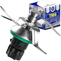 Bloc Couteau Inox Pour Vorwerk Thermomix TM21 - Qualité Exceptionnelle - Neuf