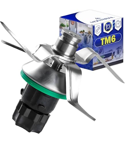 Lame De Rechange Pour Thermomix TM5 Et TM6 – Acier Inoxydable Avec Joint, Couteau Multifonction