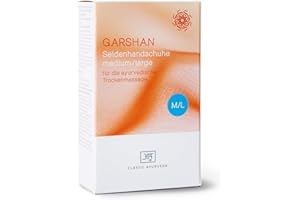 ‎CLASSIC AYURVEDA Classic Ayurveda - Garshan Massagehandschuhe - medium/large - 1 Paar