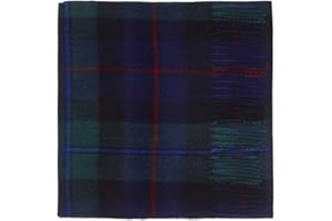 Oxfords Cashmere 100% Lambswool Tartan Plaid Scarf