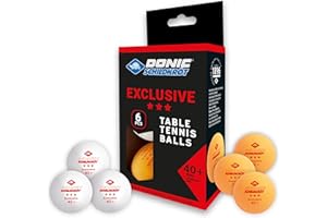 Schildkröt Donic Pelotas de Tenis de Mesa 3 Estrellas Exclusive