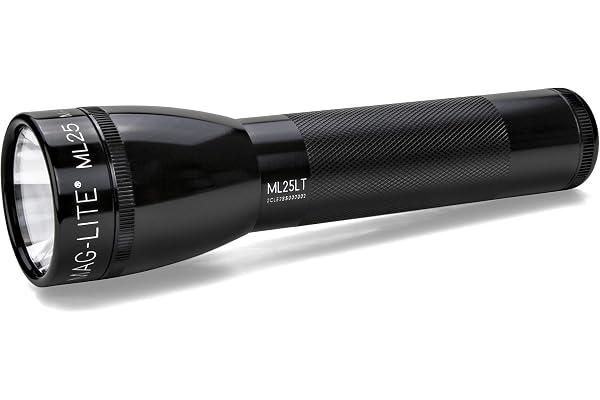 Maglite - Lampe torche LED ML25LT 2 piles Type C 16,8 cm - Noir