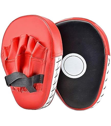MATCHU Trap- En Stootkussen - Professioneel Kickboks Pad Met Handvatten - Kunstleer