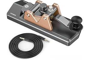 Putikeeg Touche CW Morse, touche télégraphe, bouton radio amateur CW, clavier de code Morse, clavier télégramme, émetteur de code morse, touches CW, touche Morse