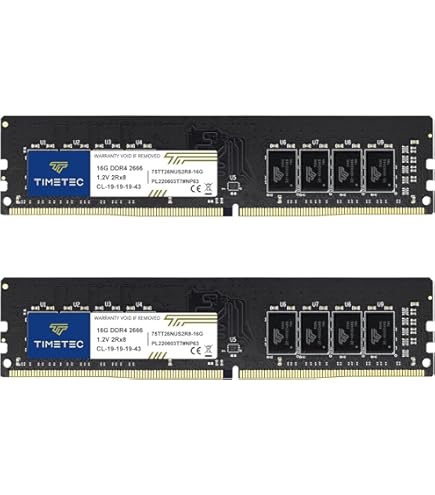 Crucial 16GB Single DDR4 2666 MT/s (PC4-21300) DIMM 288-Pin