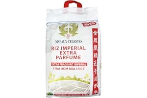 BO TIME LA NOUVELLE RECOLTE ! Riz Thai Impérial 2025 Extra Parfumé 5kg/Sac - Offres de 1, 2, 3 et 4 Sacs - Un Sachet de Plantain Chips Ofert par Commande (1 sac)