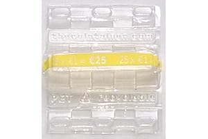 ceconcept l250tc100 pacchetto di 250 Custodie moneta 1,00 Euro, 250 Pezzi