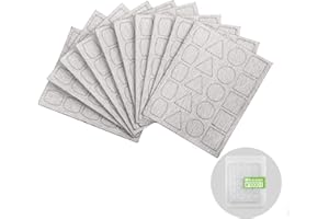 Bucasso Carta vetrata per levigatrice a penna PLH-1000, PLH-2000, 180 grane, 10 pezzi con ogni 20 tamponi (1000)