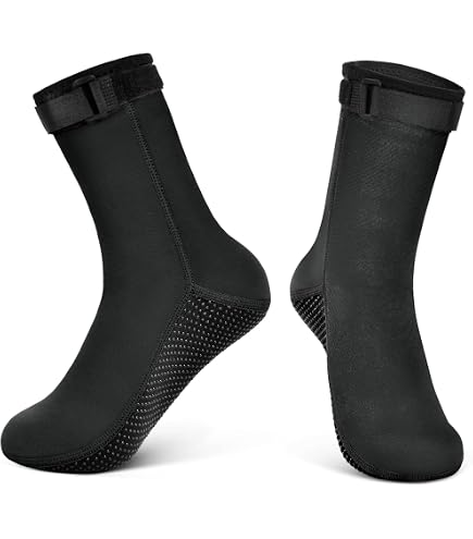ZCCO Gants de plongée en néoprène 3 mm / 5 mm, Gants de Combinaison Thermique à Double Couche avec Poignet élastique et Particules de résistance au dérapage (5mm, XL ZCCO Gants de plongée en néoprène 3 mm / 5 mm, Gants de Combinaison Thermique à Double Couche avec Poignet élastique et Particules de résistance au dérapage (5mm, XL