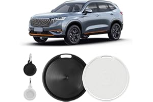 Glitfix Intelligenter GPS-Tracker für Fahrzeuge Kompatibel mit der Google Find Hub (nur Android) Echtzeit Air Tracker Tags Globale Abdeckung Verstecktes Auto Ortungsgerät Keine monatliche Gebühr oder