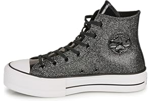 Converse Chuck Taylor All Star Lift Platform Sneaker Gialla da Donna A04363C
