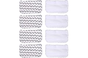 JILAN 8 Packs S1000UK Steam Mop Pads Compatible With Shark Vacuum Cleaner S1000UK S1000A S1000 S1000C S1000WM S1001C Steam Vacuum Mop Pad Replacement Pads Parts