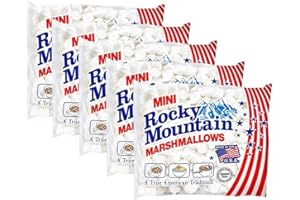 Rocky Mountain - Lot de 5 mini marshmallows originaux - 150 g - 5 x 150 g.