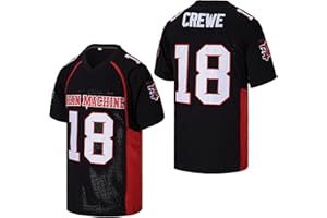Mean Machine Men's #18 Paul Crewe The Longest Yard Movie American Football Jersey Stitched