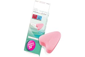 JOYDIVISION Soft-Tampons Normal I 10 Pieces I Threadless tampons for Sports, Swimming & spa I Menstrual sponges Ultra Soft I Easy Insertion & Removal I Soft Tampon Without Thread