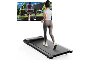 Copant Andador Raceable 2.5HP Apto para Dispositivos Inteligentes Wearable, MAX 136kg App Control Treadmill para Casa con Cursos de Entrenamiento Gratuitos y Carreras Multi-Runner