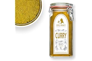 ‎EDEL KRAUT MANUFAKTUR DES LEBENS Curry Jaipur BIO Gewürzmischung 600g Curry Pulver im Glas | EDEL KRAUT - 100% naturrein - Premium Gewürze & Gewürzmischungen - frei von jeglichen Zusatzstoffen - kontrolliert biologischer Anbau