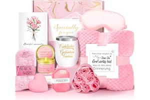 AWRMOO Geschenke für Frauen,Geburtstagsgeschenk für frauen, Entspannende Spa Geschenk Korb Care Paket, Geschenk Set für beste Freunde weibliche Schwester Mutter Frau Ihre Freundin Coworker Bestie Lehrer