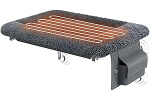 ENJOYNEST Hamaca Ventana de Gato,Hamaca Gato Ventana,Cama Gato Colgante para Gato,de Interior Reclinable para Gatos con 4 ventosas Marco de Metal sólido Plegable Accesorios para estantes para Gatos de Interior