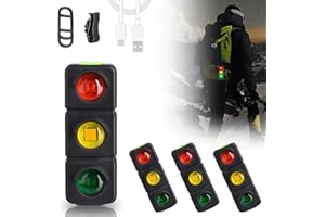 DELAMIYA 4 luci LED per passeggino, 7 modalità, luce per passeggino, rosso, verde, giallo, impermeabile, adatto per tutti i passeggini, esterni, corridori, jogging, passeggini, idea regalo per bambini