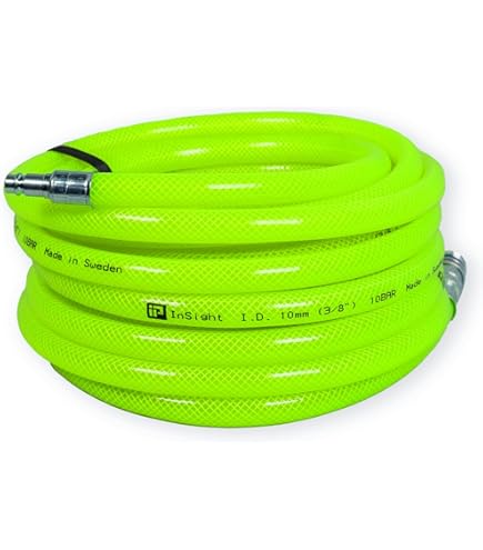 EBERTH Tuyau à Air Comprimé 10m, Diamètre 6mm X 11mm