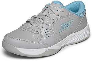 Skechers Women's Viper Court Smash - Athletic Indoor Outdoor Pickleball Shoes | Relaxed Fit SneakersSneaker