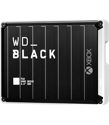 WD_BLACK 4TB P50 Game Drive SSD USB-C USB 3.2 Gen 2x2 External