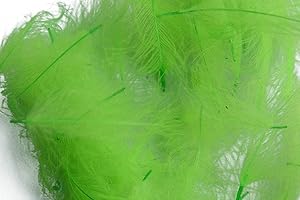 Hareline Dubbin - 1g - CDC (Cul de Canard) Federn - Chartreuse - Für Fliegenbinden