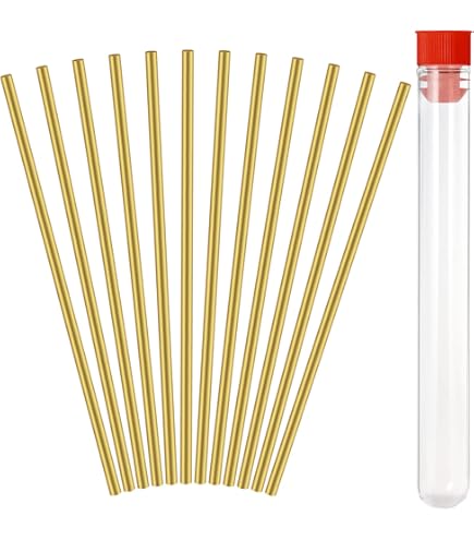 Barra Cilindrica In Ottone - 1000mm X 10mm Per Fai Da Te E Artigianato - Foto 2