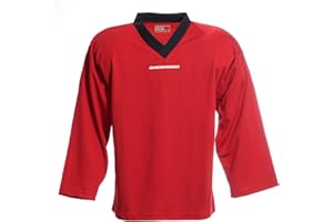 SHERWOOD - Eishockey Trainingstrikot Senior für Erwachsene I stilvolles Practice Jersey aus gelochtem Mesh-Stoff I V-Neck Jersey zum Trainieren I tolle Passform