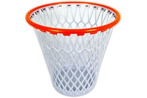 PIERRE HENRY Corbeille Basket en Polypropylène, 10 L, NOIR/Orange, Unique