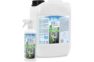METACRIL DETERGENTE BIOLOGICO ANTICORROSIVO PER BOX DOCCIA + Flacone Vaporizzatore per la ricarica. Bio Box 5 Lt.