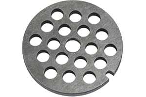 ORYX 5503520 Placa Maquina Picar Carne Nº 8/12 mm, 18/8 Stainless Steel, Cranberry