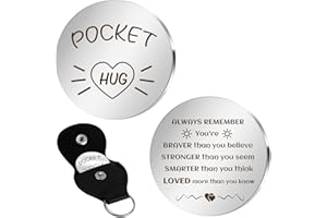 KARYLLENA Christmas Stocking Fillers Pocket Hugs Friendship Gifts Get Well Soon Gifts Thinking of You Gifts Cheer up Gifts for Women Teenage Boys Girls Gifts Miss You Gifts Positive Gifts Proud of You Gifts