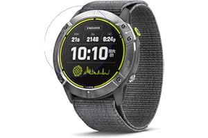 AWADUO - Protector de pantalla de cristal templado para Garmin Enduro, protector de pantalla para Garmin Enduro, de cristal auténtico