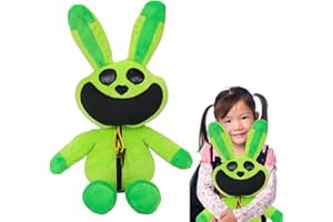 Emafymb Smiling Critters Plush Toy, Peluches Smiling Critters, Catnap and Doyday Pillow Series Figure, Soulagement de la Pression en Peluche for Les Fans et Les Amis Magnifiquement Cadeaux (F)