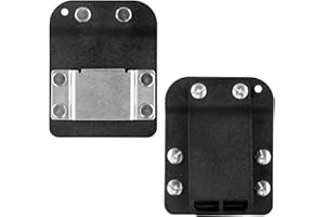 GUDALEA Support Clip-on pour Ceinture à Outils, Porte Outils Ceinture, Ceinture à Outils, Clips en Acier Inoxydable 304 pour Crochets et Outils, pour Perceuse sans Fil, Visseuse à Chocs, Cloueur, Mètre Ruban