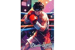 Diario Scuola 2025 2026: Agenda Giornaliera Per Studenti Delle Scuole Elementari, Medie E Superiori | Piano Di Studio In Formato DIN A5 | Sostenibile E Ecologico. Per Ragazzi E Ragazze"Pugilato".