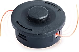 Autocut 25-2 Cabezal para Stihl Desbrozadora, JRISBO Cabezal de Corte para STIHL FS44 FS55 FS56 FS74 FS80 FS85 FS90 FS120 FS240 FS250 FS260 Cabezal de Cortacésped C 25-2 Spool