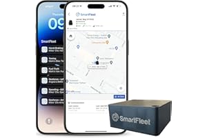SmartFleet 5 Year 4G Mini Waterproof Magnetic Battery-Powered GPS Tracker No Monthly Fee Or Subscription, 60 Months All Inclusive, Security, Secret, Person, Bag, Equipment, Motorhome, Tracking Device