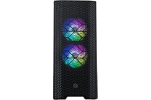 Magniumgear Neo Air ATX Mid-tower, High Airflow Mesh frontale, 2x 120 ventole D-RGB, controller D-RGB, nero
