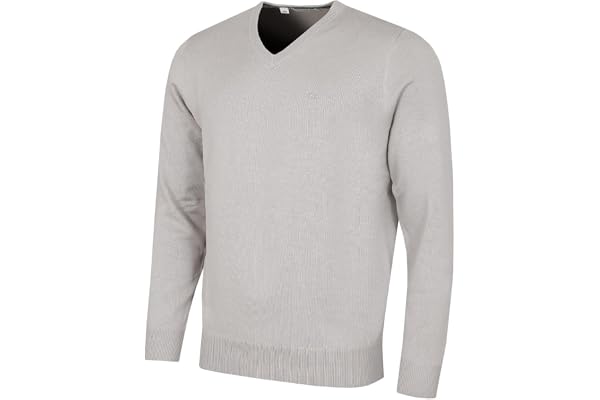 Calvin Klein 2026 Pull à col en V en Coton Doux pour Homme