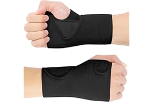 ACWOO 2 sztuki opasek na nadgarstek, wsparcie nadgarstka, oddychająca osłona nadgarstka dla kobiet i mężczyzn, bandaż na nadgarstek do zapalenia ścięgien, artretyzmu, powrotu do zdrowia po skręceniu