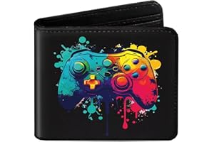 Huuitan Porte Monnaie Enfant, Portefeuille Ado Garçon, Porte Feuille Adolescent Garçon 4 5 6 7 8 9 10 11 12 13 14 Ans, Carte Bancaire Enfant avec Compartiment pour Monnaie Et Cartes