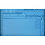 Amazon Brand – Eono Soldering Mat Silicone Magnetic Work Mat,500℃ Heat-Resistant,Non-Toxic,Tasteless Silicone Repair Pad,Used