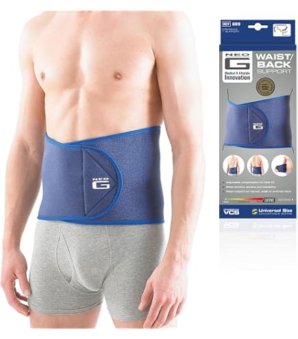 Made In Italy Wool & Elastic Back Lumbar Belt – Men’s & Women’s Thermal Support