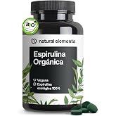 Organic Spirulina 3000mg - 500 Tablets - 100% BIO Spirulina in High Dosage - Advanced Organic Nutrition - Lab Tested, Vegan &amp;