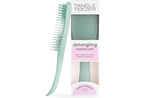 Tangle Teezer Ultimate Detangler Fine hårborste för färgat, fint och tunt hår – Mjukböjliga borsttänder i två nivåer reducera