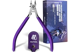 RUITOOL Pince coupante à lame simple ultrafine et poignée antidérapante pour débutant en maquettisme et Gunpla, 12,9 cm